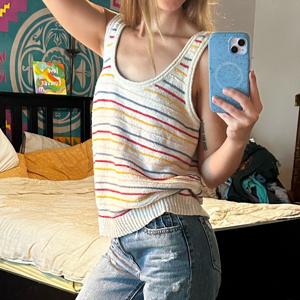 Madewell Scoop Sweater Tank